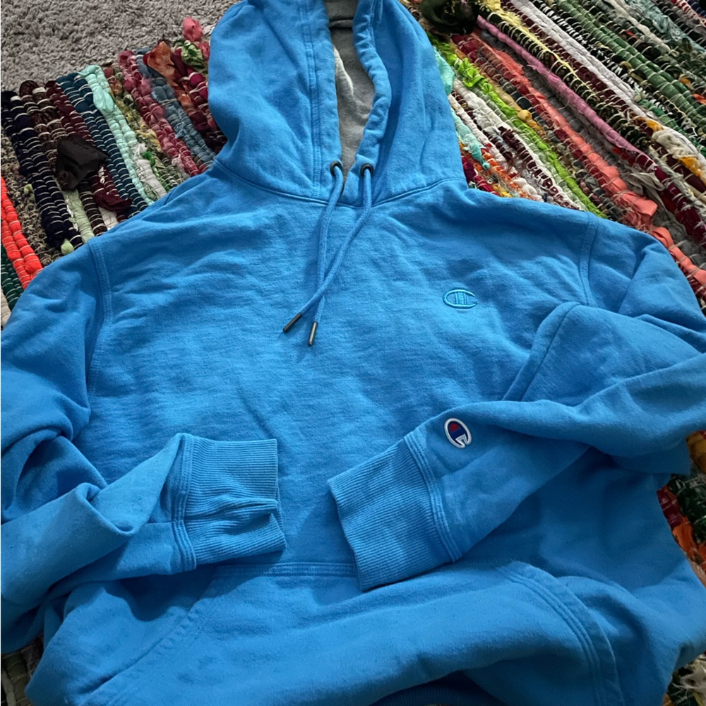Champion Blue Hoodie